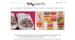 Desktop Screenshot of marrakchia.com